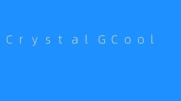 CrystalGCool